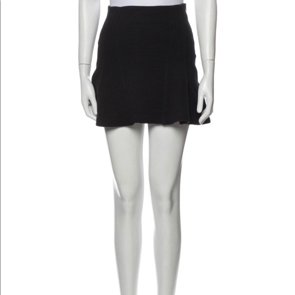 VERONICA BEARD Black Mini Skirt - Picture 1 of 4